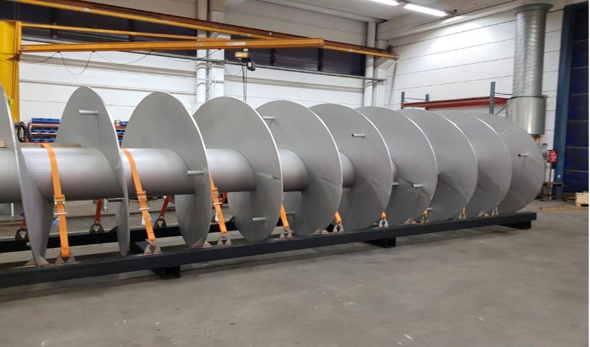 Vít tải xoắn bằng thép carbon