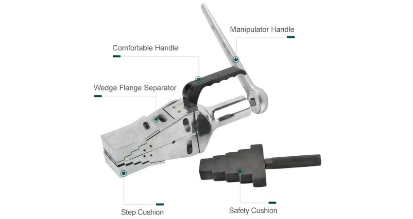 Tách mặt bích thủy lực FSH-8 3