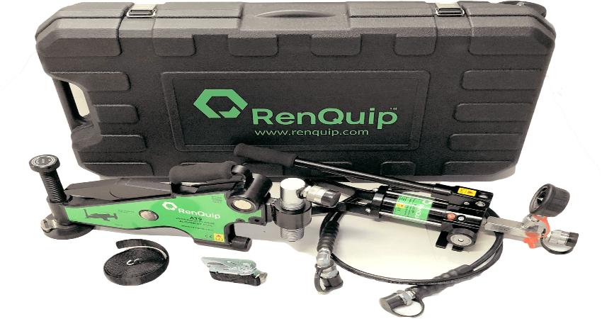 Tách mặt bích thủy lực RenQuip AT9K 1