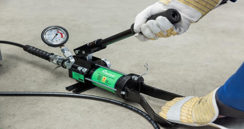 Tách mặt bích thủy lực RenQuip WJ19K 3