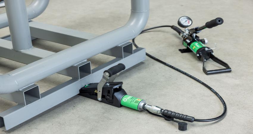 Tách mặt bích thủy lực RenQuip WJ19P 4