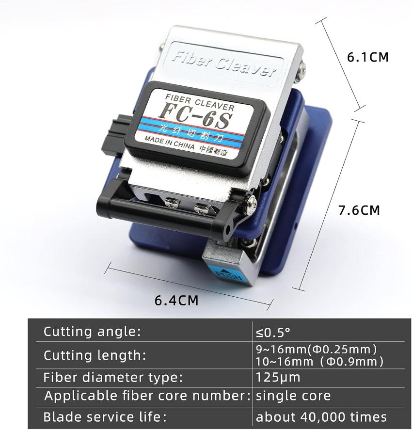 Thông số kỹ thuật dao cắt sợi quang Sumitomo FC-6S