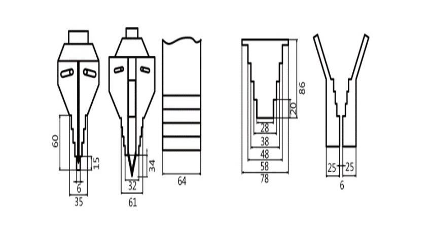 Thông số kỹ thuật tách mặt bích thủy lực RenQuip FSW17M