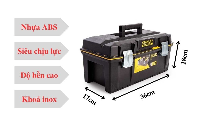 Lựa chọn hộp đựng đồ nghề dựa trên chất liệu và thiết kế
