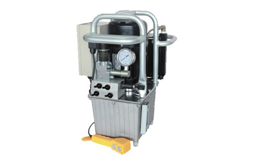 Bơm điện cho cờ lê thủy lực 8 lít dầu TLP HHB-6L 3