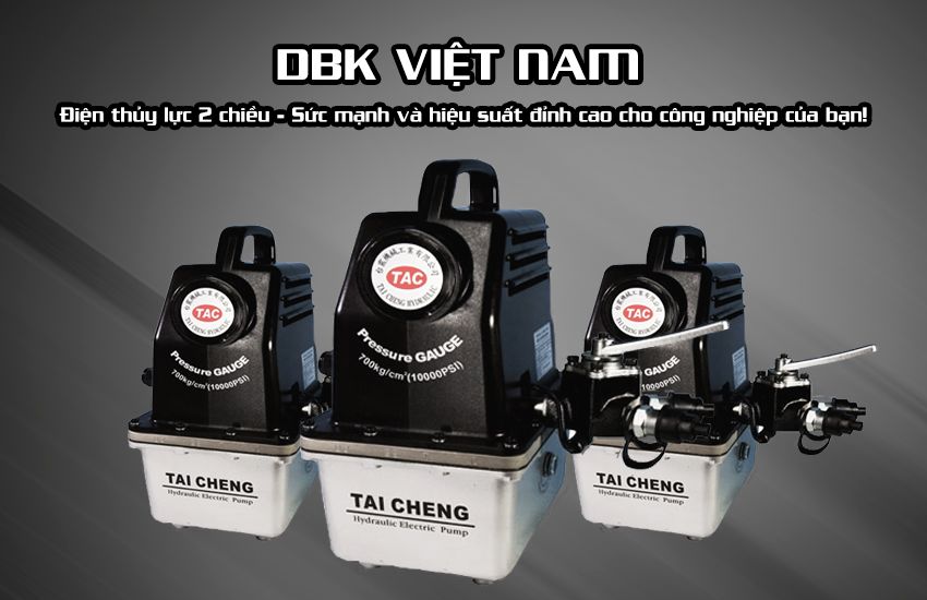 Bơm điện thủy lực 2 chiều 2.7 lít TAC CTE-25AD 3