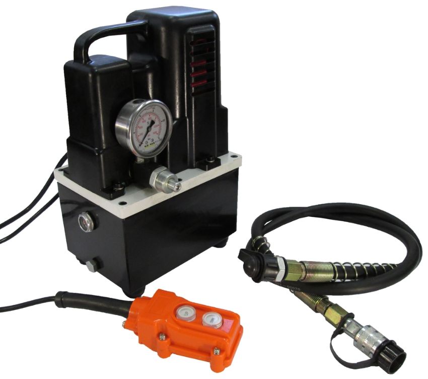 Bơm điện thủy lực 2 lít dầu TLP HHB-700T 1