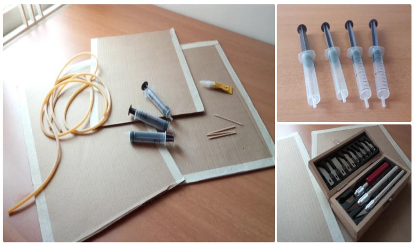 Chuẩn bị vật liệu