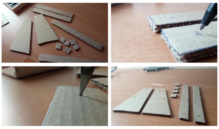 Khoan lỗ trên các chi tiết cắt