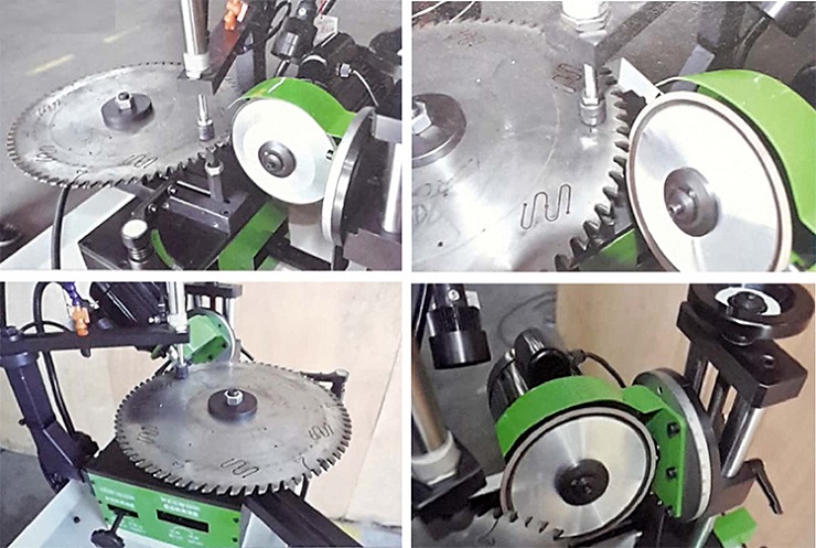 Tiến hành cho máy mài tự động