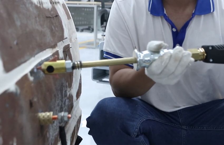 Cách sử dụng máy hàn rút tôn 6