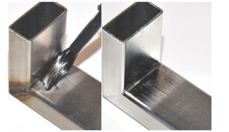 Tiến hành tẩy mối hàn INOX