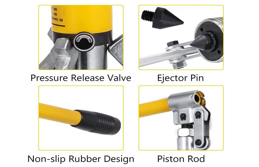 Cảo thủy lực 20 tấn độ mở max 350 mm TLP HHL-20 3