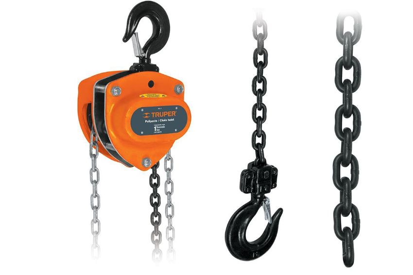 Cấu tạo pa lăng xích kéo tay 8