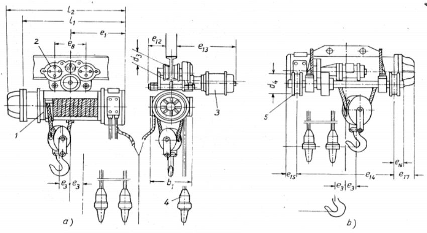 Cấu tạo pa lăng xích kéo tay 1