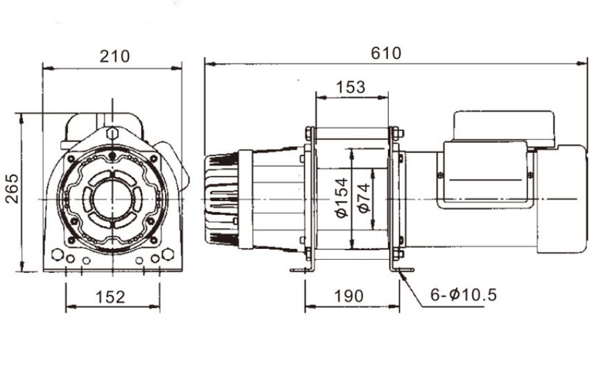 Cấu tạo của máy tời điện 6