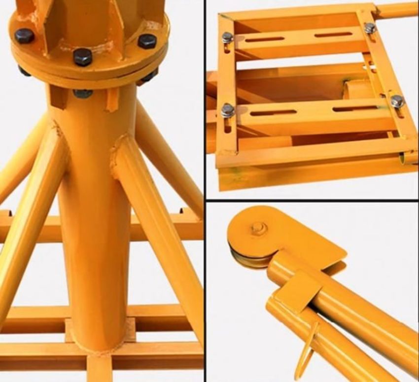 Cẩu xoay 360 độ (có động cơ) 200 Kg 0