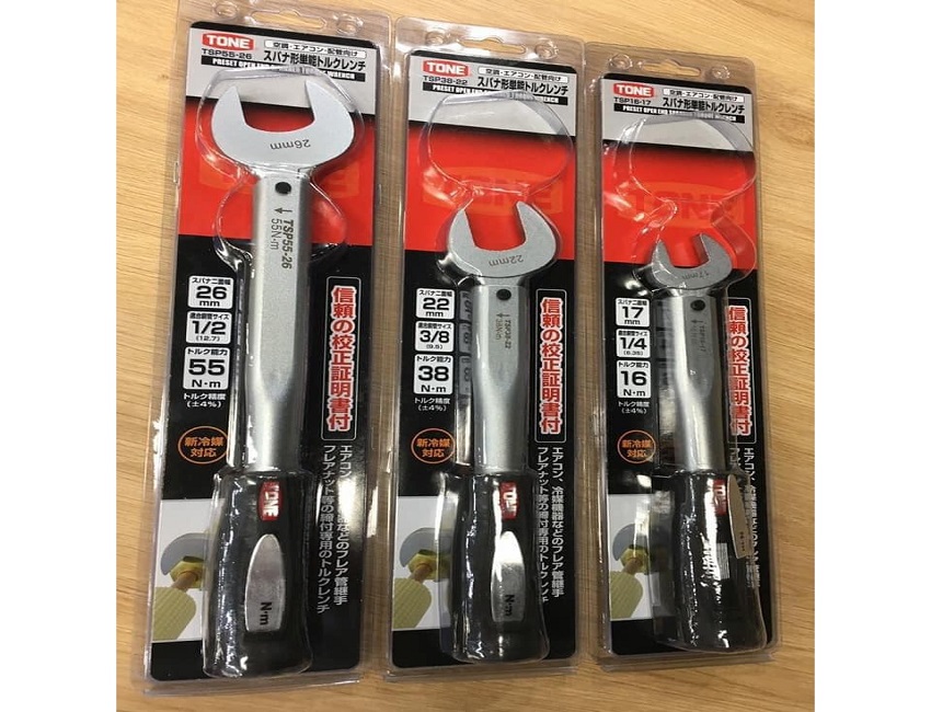 Những lưu ý khi dùng cờ lê lực điều hòa