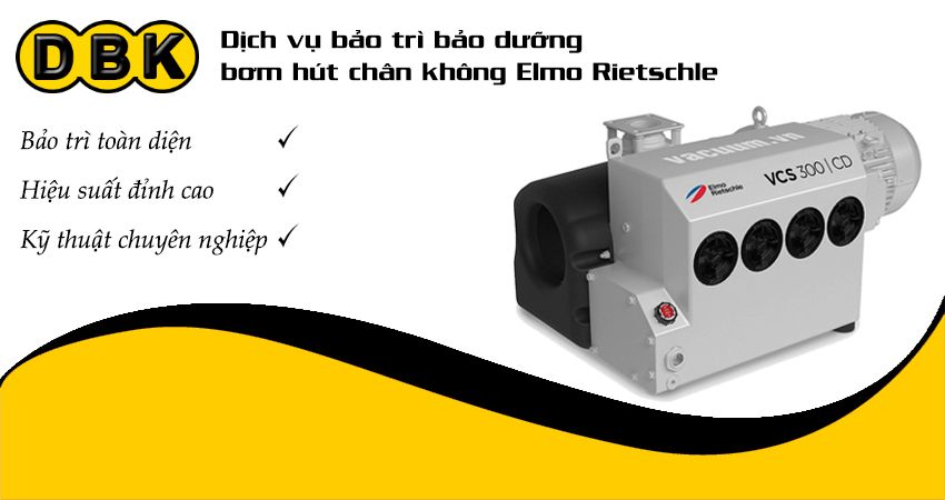 Dịch vụ bảo trì bảo dưỡng bơm hút chân không Elmo Rietschle 1