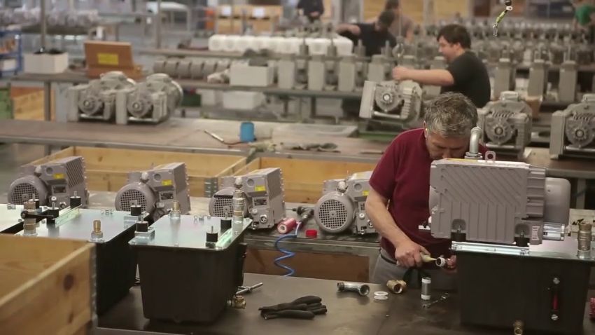 Dịch vụ bảo trì bảo dưỡng bơm hút chân không Leybold 3