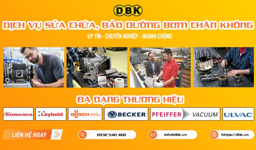 Dịch vụ sữa chữa bơm hút chân không Busch 1