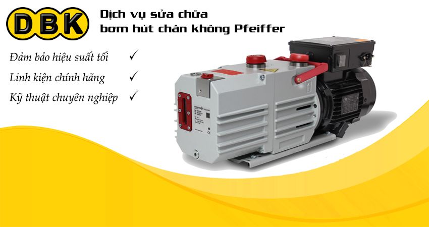 Dịch vụ sữa chữa bơm hút chân không Pfeiffer 4