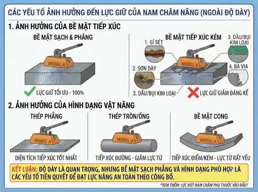 Độ dày không phải yếu tố duy nhất