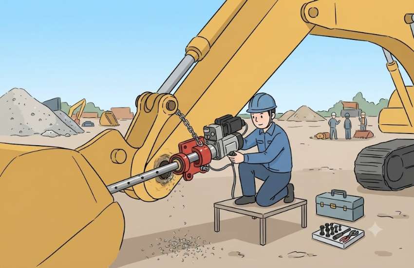 Doa lại lỗ có cần tháo chi tiết khỏi máy không