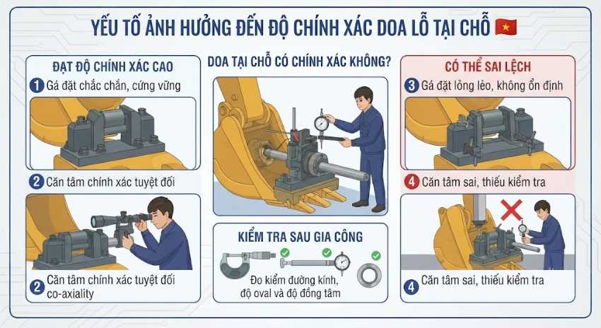 Doa tại chỗ có chính xác không?