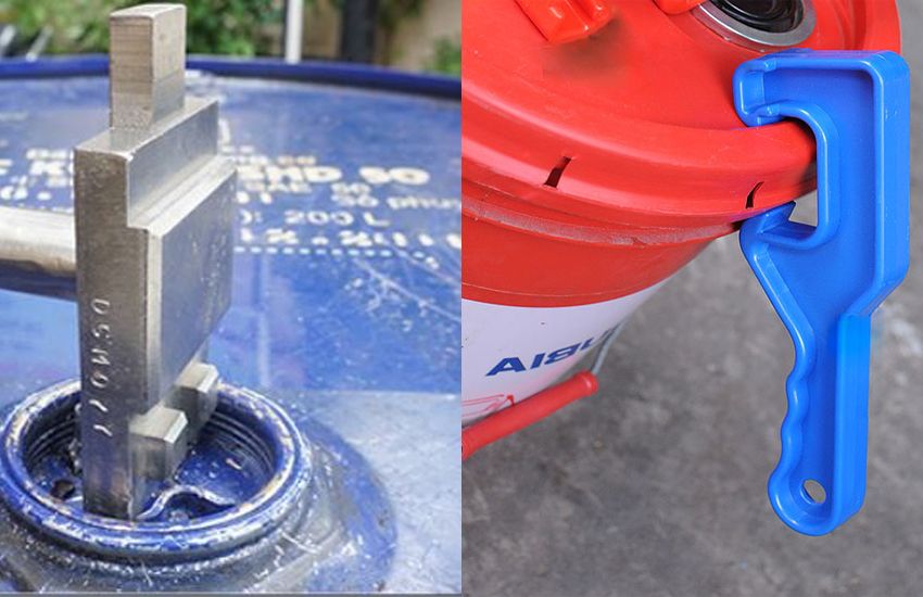 Dụng cụ mở nắp thùng sơn, thùng phuy 4