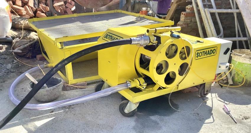 Hưỡng dẫn sử dụng máy phun vữa bê tông 1