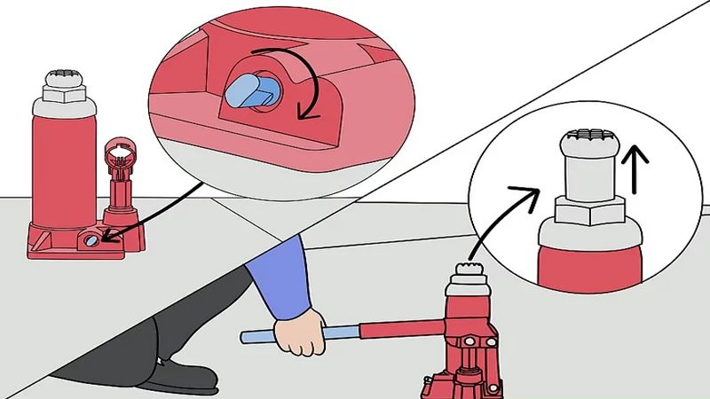 Hướng dẫn thay dầu cho con đội thuỷ lực 10