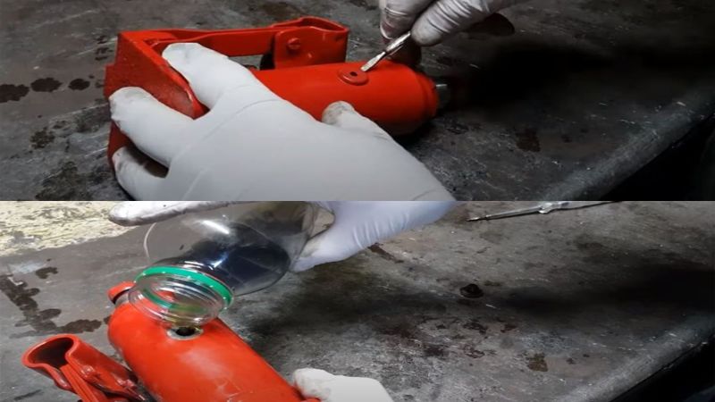 Hướng dẫn thay dầu cho con đội thuỷ lực 12