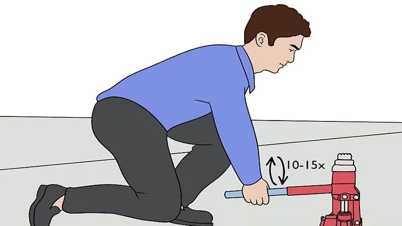 Hướng dẫn thay dầu cho con đội thuỷ lực 9