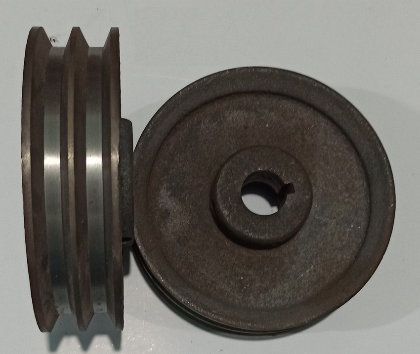 Puly bản B 2 rãnh bằng nhựa