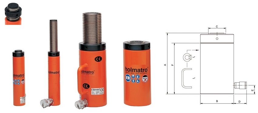 Kích thủy lực 150 tấn 2