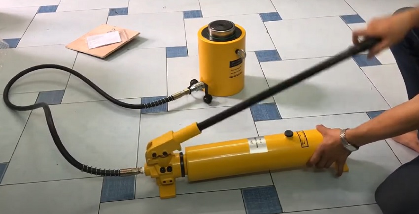 Tiến hành vận hành thử kích thủy lực