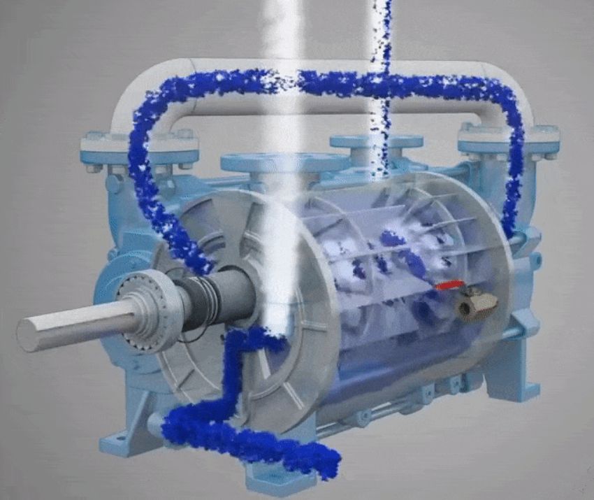 Máy bơm hút chân không không lên nước 1