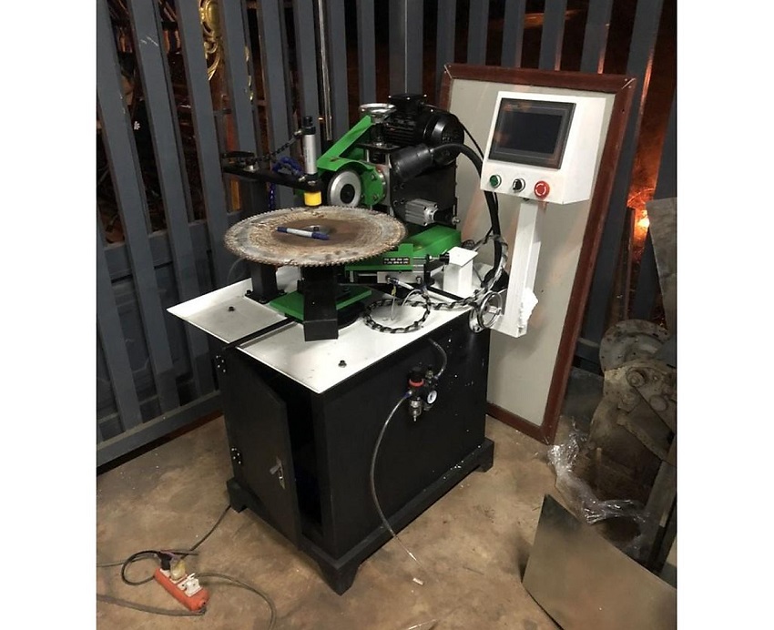 Thông tin sơ lược về máy mài lưỡi cưa hợp kim