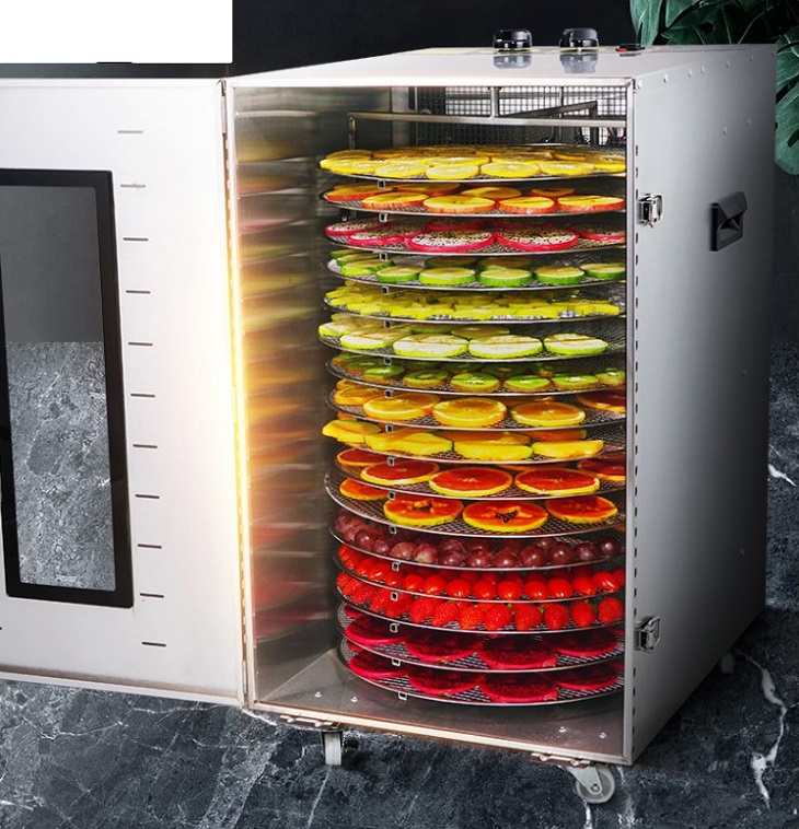 Máy sấy 16 khay được ứng dụng như thế nào?