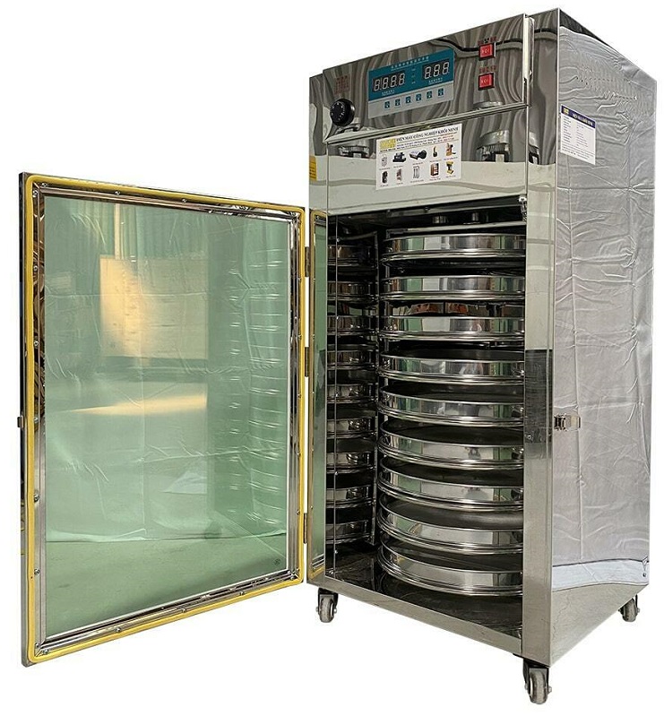 Đặc điểm vượt trội của Máy sấy thực phẩm 9 khay tròn tự xoay