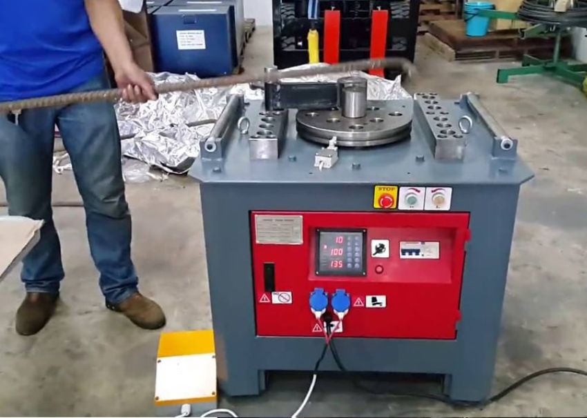 Máy uốn sắt hộp 5