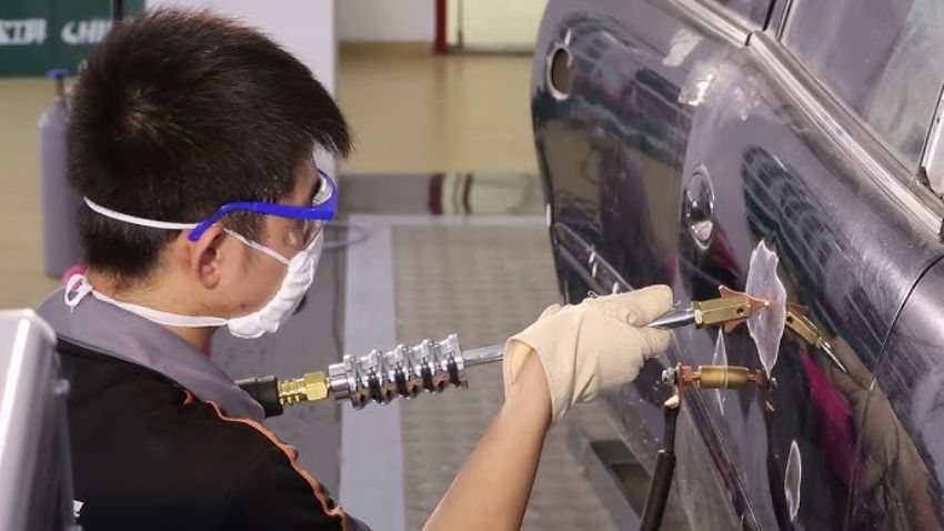 Nguyên lý hoạt động của máy hàn rút tôn 7