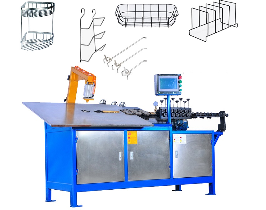 Nguyên lý hoạt động của máy uốn dây thép 2D