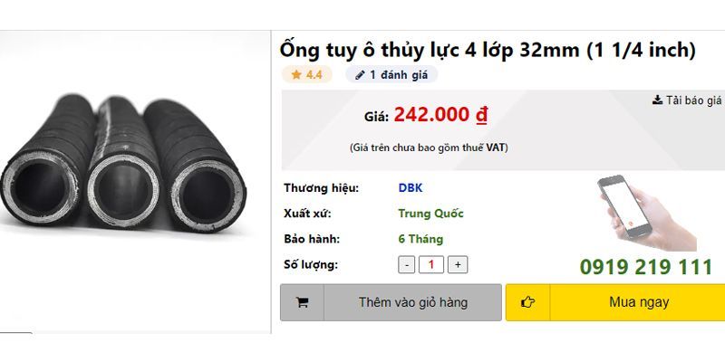 Ống thủy lực chịu nhiệt 7