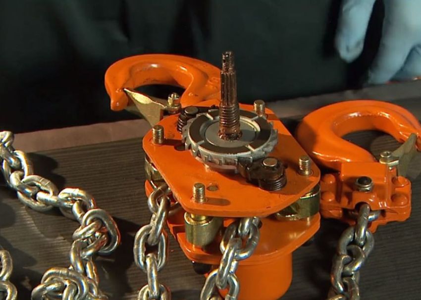 Pa lăng xích kéo tay cũ 2