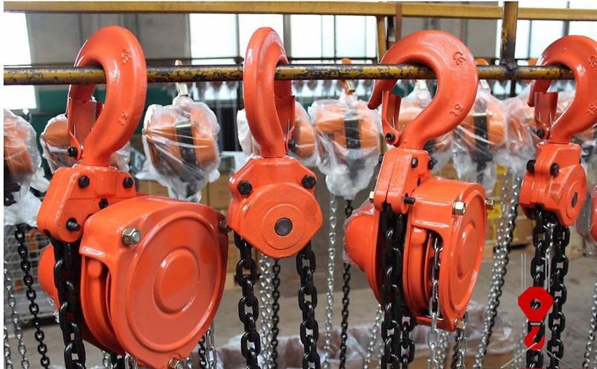 Pa lăng xích kéo tay cũ 6