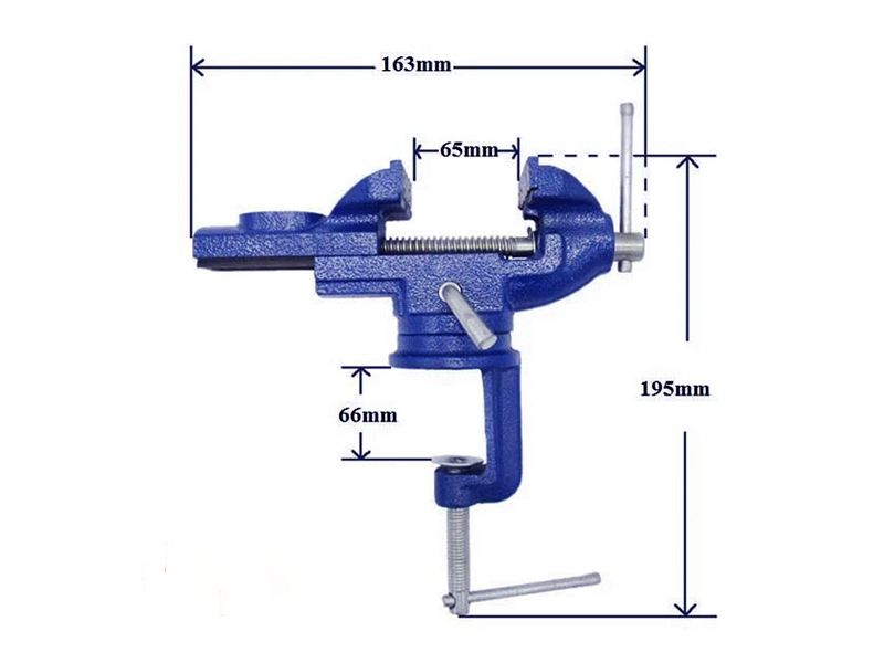 Phân loại ê tô theo kích thước 1
