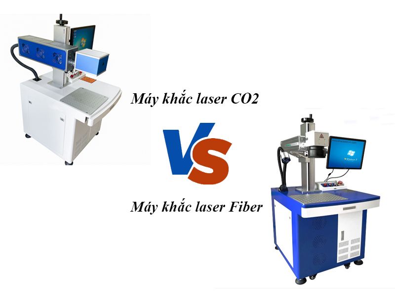 So sánh chi tiết hai loại máy khắc laser Fiber và CO2 1