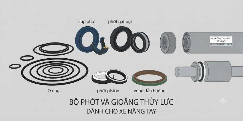 Phớt và bộ gioăng thủy lực